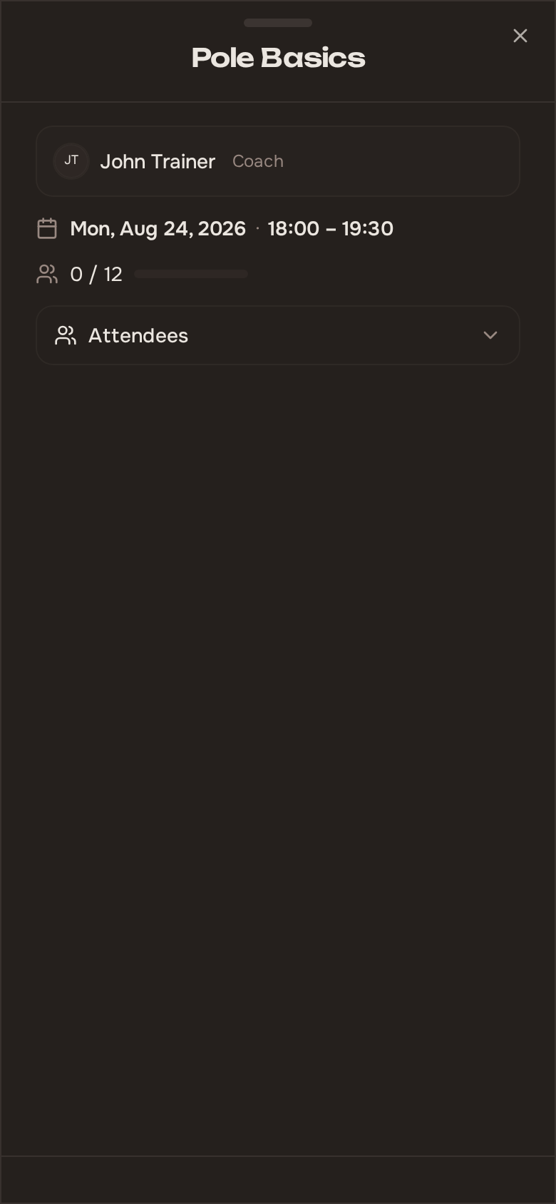 Generated guest signup link